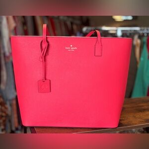 NWT Kate Spade Vibrant Pink Tote Bag